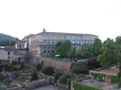 Granada Alhambra Palacio Carlos V