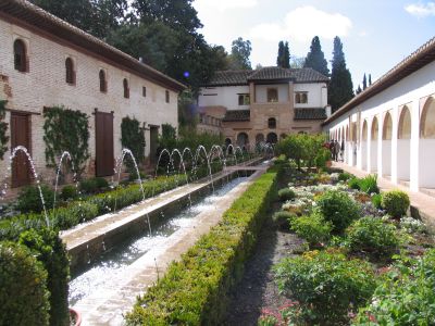 Granada Alhambra Generalife Innenhof