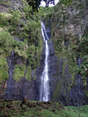 Französich Polynesien - Tahiti - Vaimahuta Wasserfall