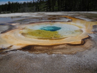 Yellowstone Nationalpark - Upper Geysir Basin - Chromatic Pool