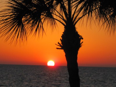 Sarasota - Lido Key Sonnenuntergang