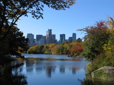 New York - Central Park The Lake