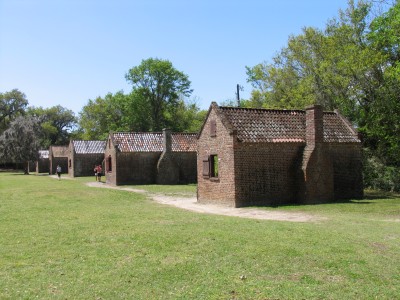 Boone Hall Plantation - Sklavenquartiere