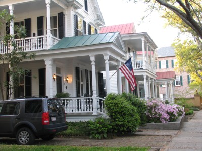 Charleston - Häuser mit schmaler Straßenfront